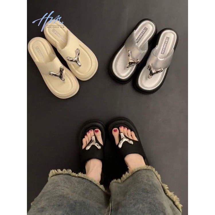 Giày Cao Gót Dạng Lật Thời Trang Mùa Hè 2023 Dễ Phối Đồ Dành Cho Nữ