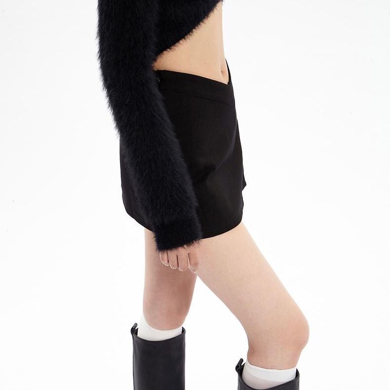 Jiashuchenga Quần Culottes Cạp Cao Ôm Dáng Xẻ Tà Một Bước Chống Chói Thời Trang Xuân Hè Cho Nữ