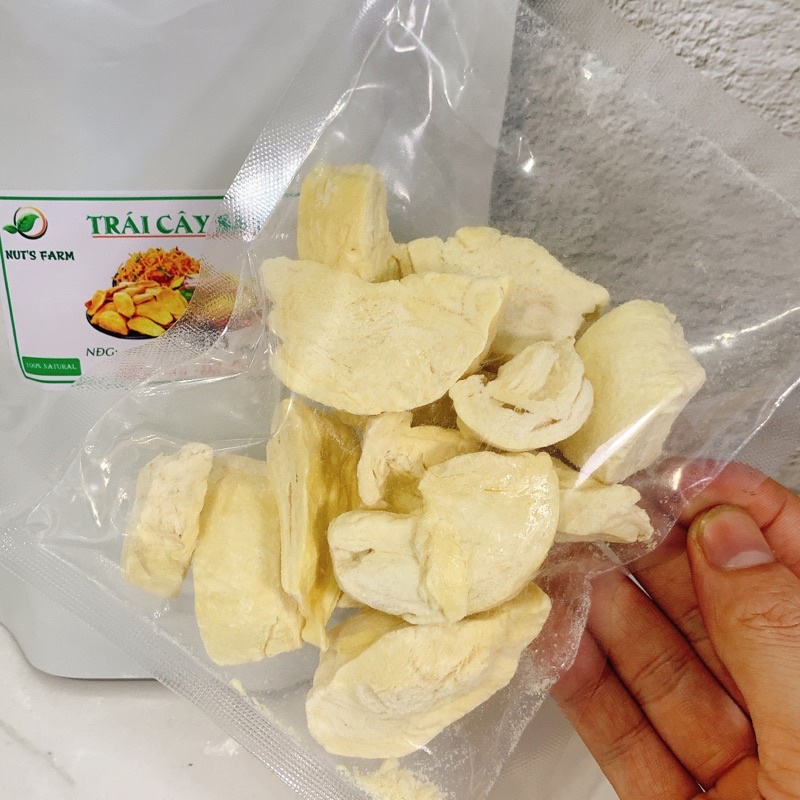 Sầu riêng sấy nguyên múi xuất khẩu 100g