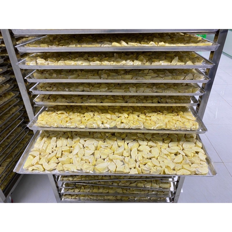 Sầu riêng sấy nguyên múi xuất khẩu 100g