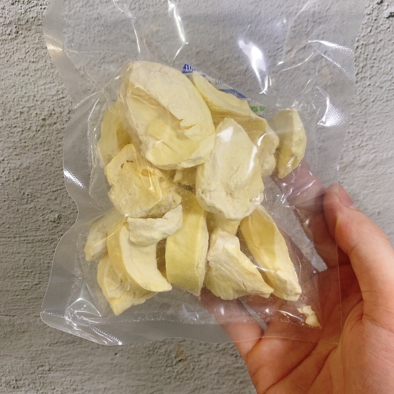 Sầu riêng sấy nguyên múi xuất khẩu 100g