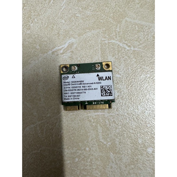 (wifi lỗi) card wifi laptop tháo dell hư lỗi intel-n 6200