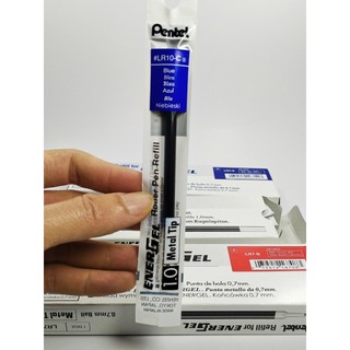 Ruột bút pentel energel nét 0.5/ 0.7/ 1.0mm các màu xanh/ đỏ/ đen- chính hãng