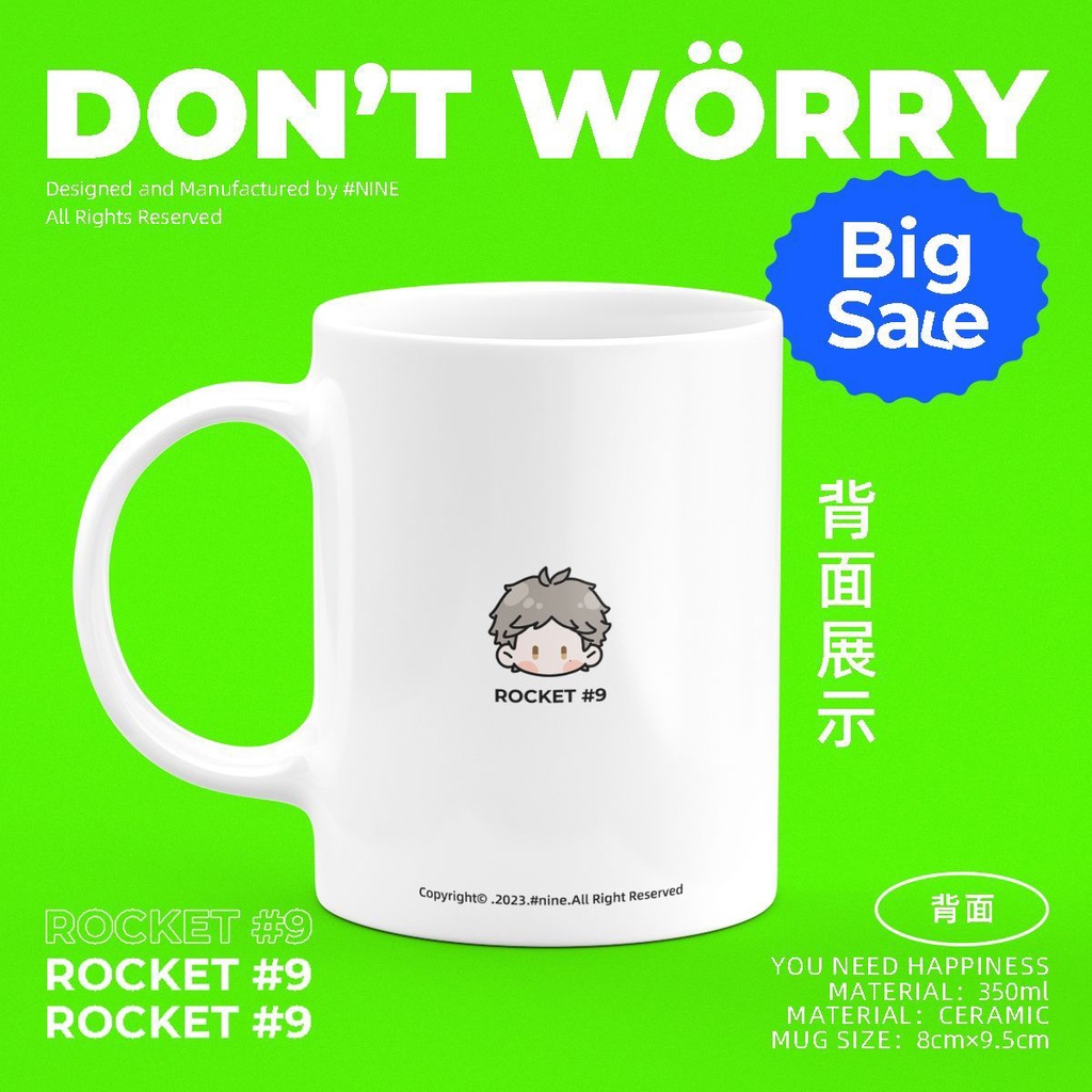 Cốc Uống Nước Bằng Gốm Sứ In Hình Nhân Vật Trong Phim Hoạt Hình Haikyu!! Haikyuu!!
