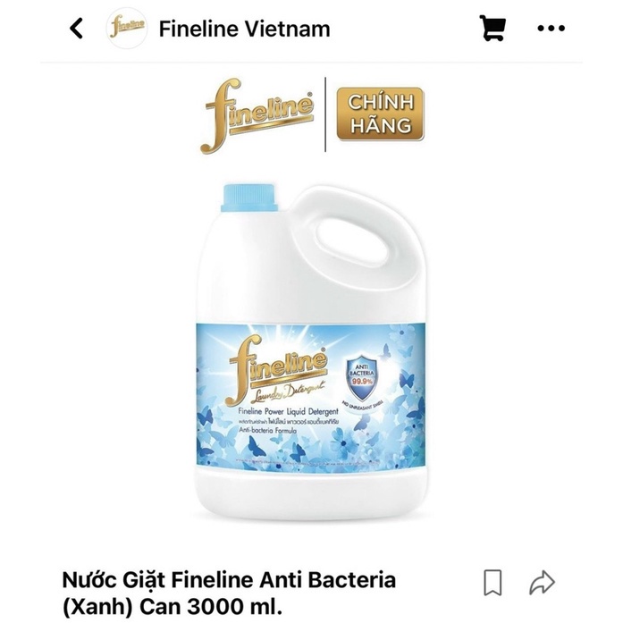Nước Giặt Fine line Hương Ngàn Hoa