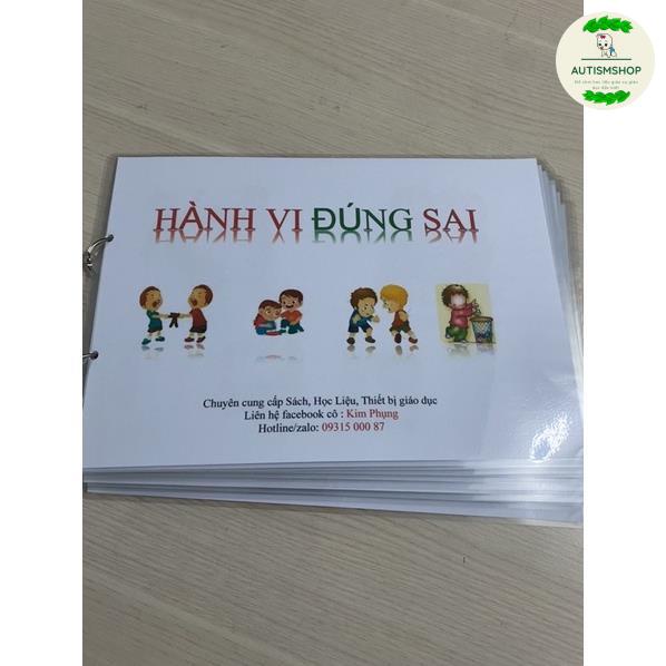 Học liệu hành vi đúng sai