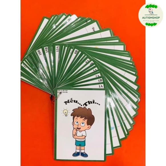Thẻ tranh câu hỏi Nếu Thì