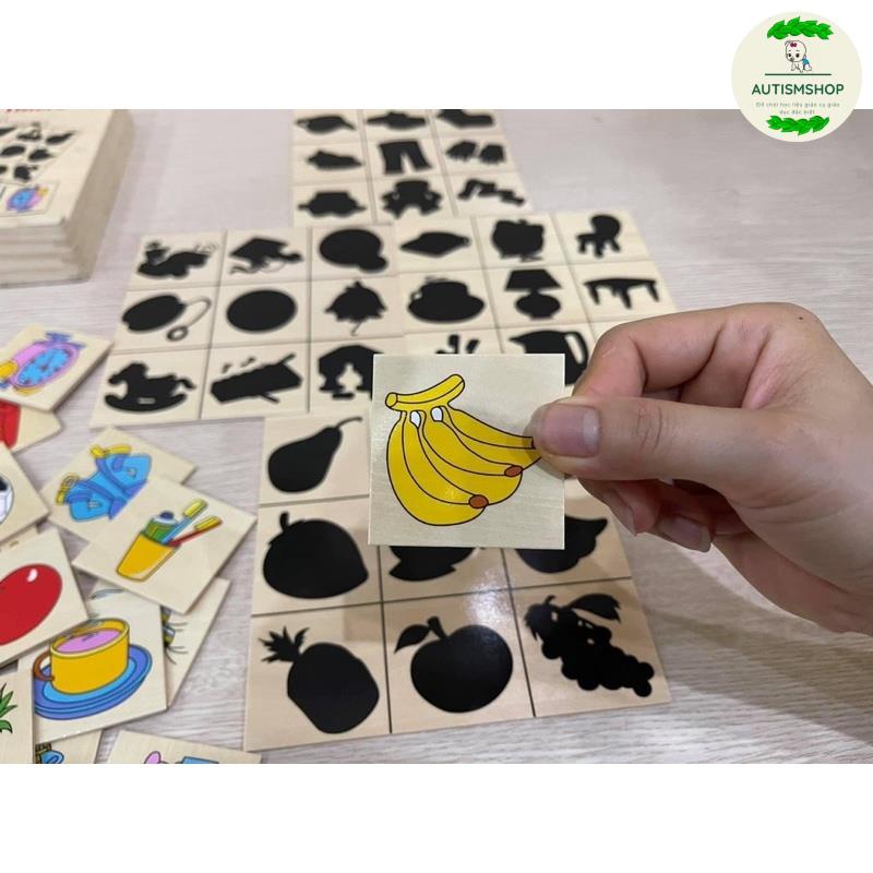 Đồ chơi tìm hình bóng phát triển tư duy facebook Lân Trịnh