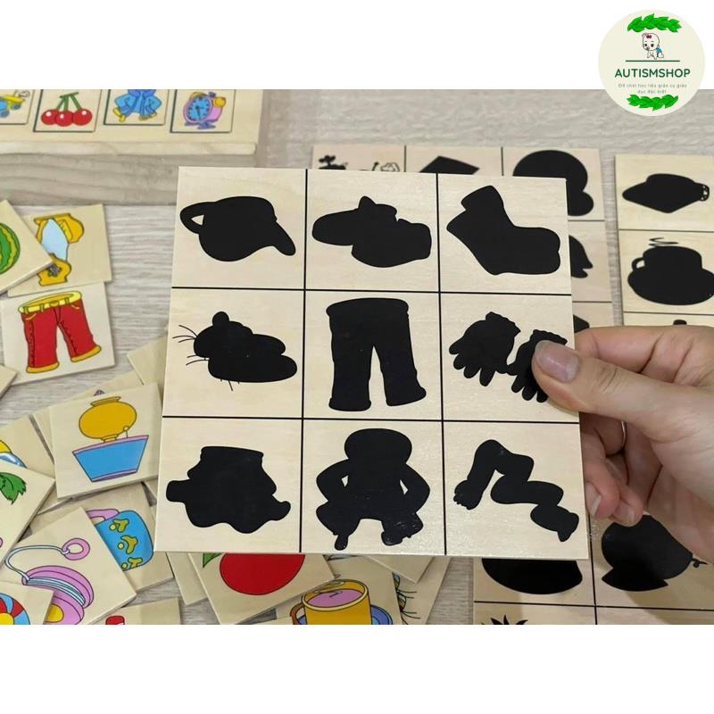 Đồ chơi tìm hình bóng phát triển tư duy facebook Lân Trịnh