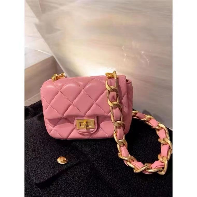 ◆❇▩Túi Đeo Chéo Một Bên Vai Kiểu Hình Thoi Dày Dặn Phối Dây Xích Thời Trang Cao Cấp 2023 sm