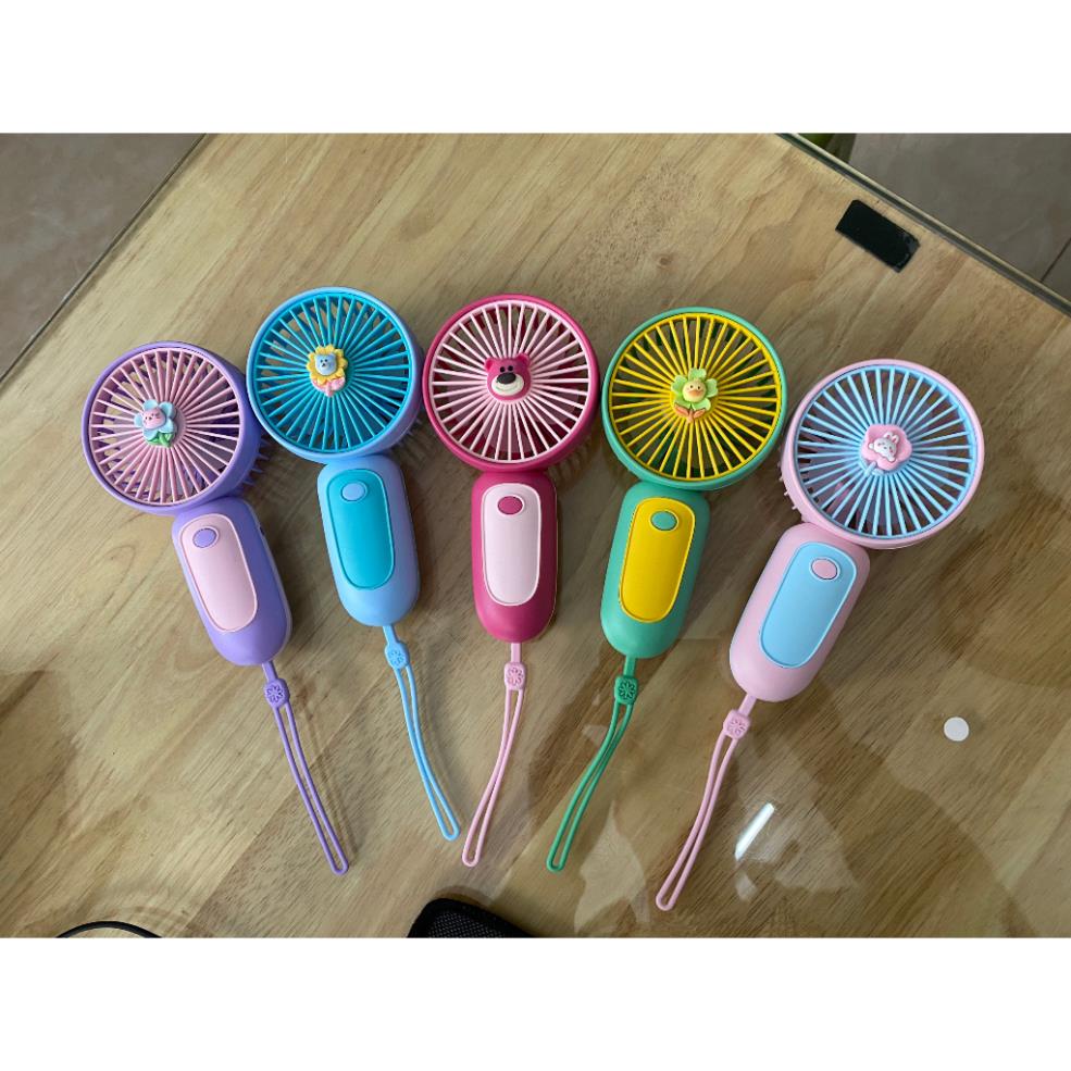 (BÁN SỈ) Quạt Cầm Tay Nhỏ Gọn Flower Mini Fan - Quạt Điện mini Tiện dụng (sỉ hót) | BigBuy360 - bigbuy360.vn