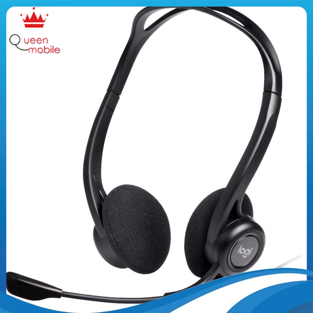 Tai Nghe Chụp Tai Logitech H370 - Hàng Chính Hãng [Queen Mobile]