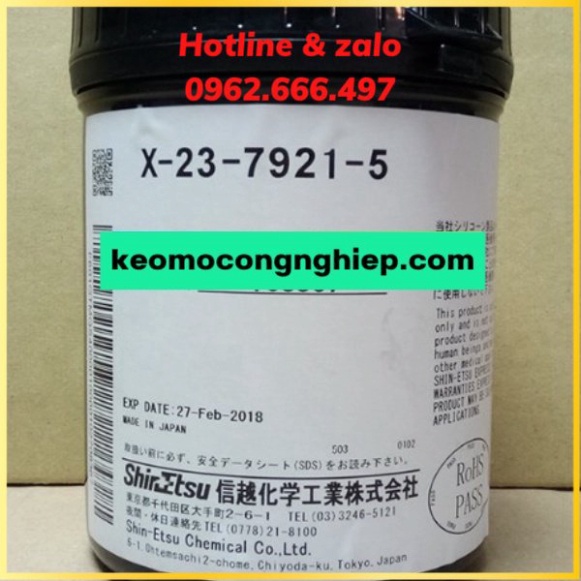 Mỡ tản nhiệt Shinetsu X-23-7921-5