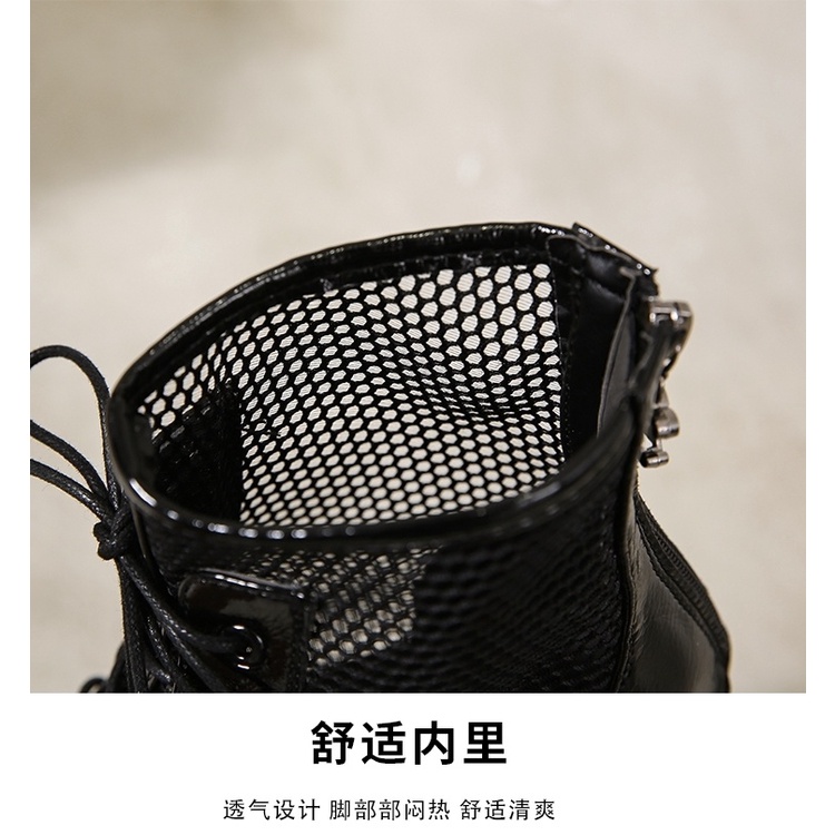 [Chính Hãng] Sandal Da Mềm Mại Hở Mũi Đế Dày Phong Cách Mới Mùa Hè Cho Nữ