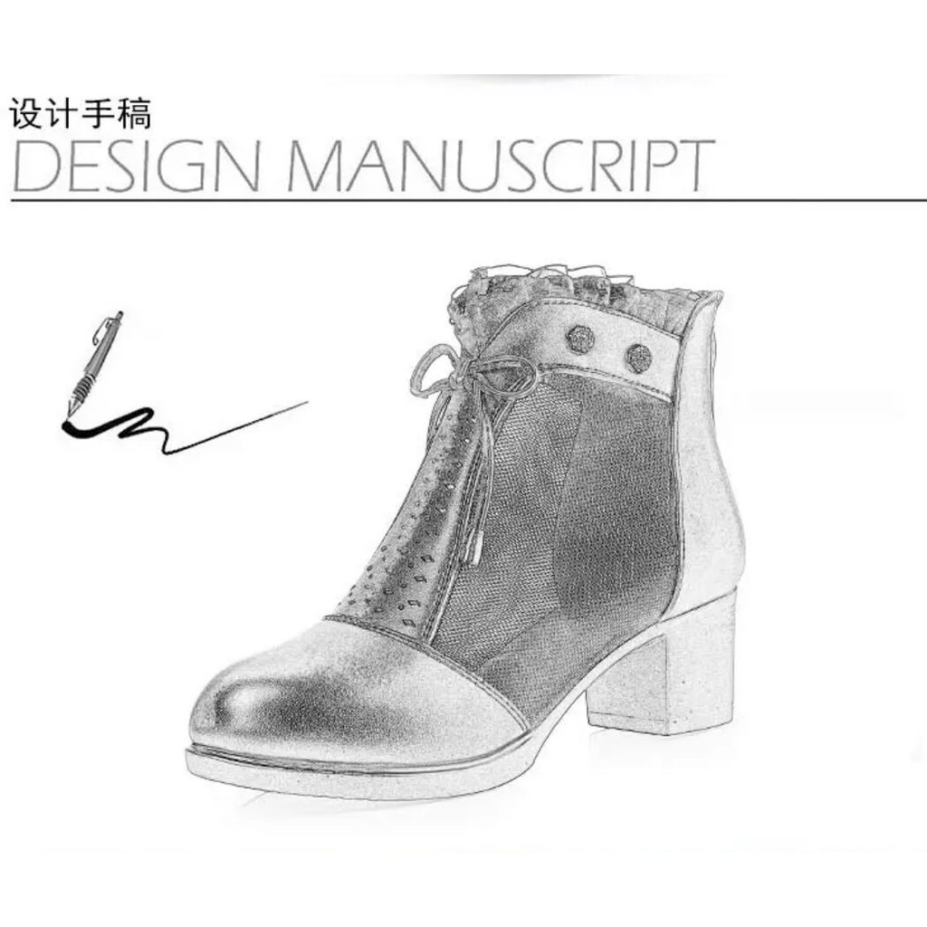 Giày Sandal Hở Ngón Đế Dày Phối Lưới Phong Cách Mùa Hè Mới Cho Nữ Dễ Phối Đồ Holl