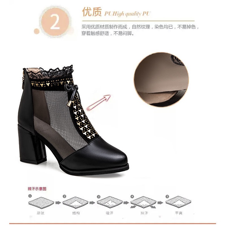 Giày Sandal Cao Gót Bằng Da Mềm Thời Trang Mùa Hè Hàn Quốc 2022 Cho Nữ