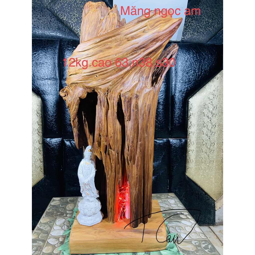 lũa ngọc am đỏ, dáng đẹp