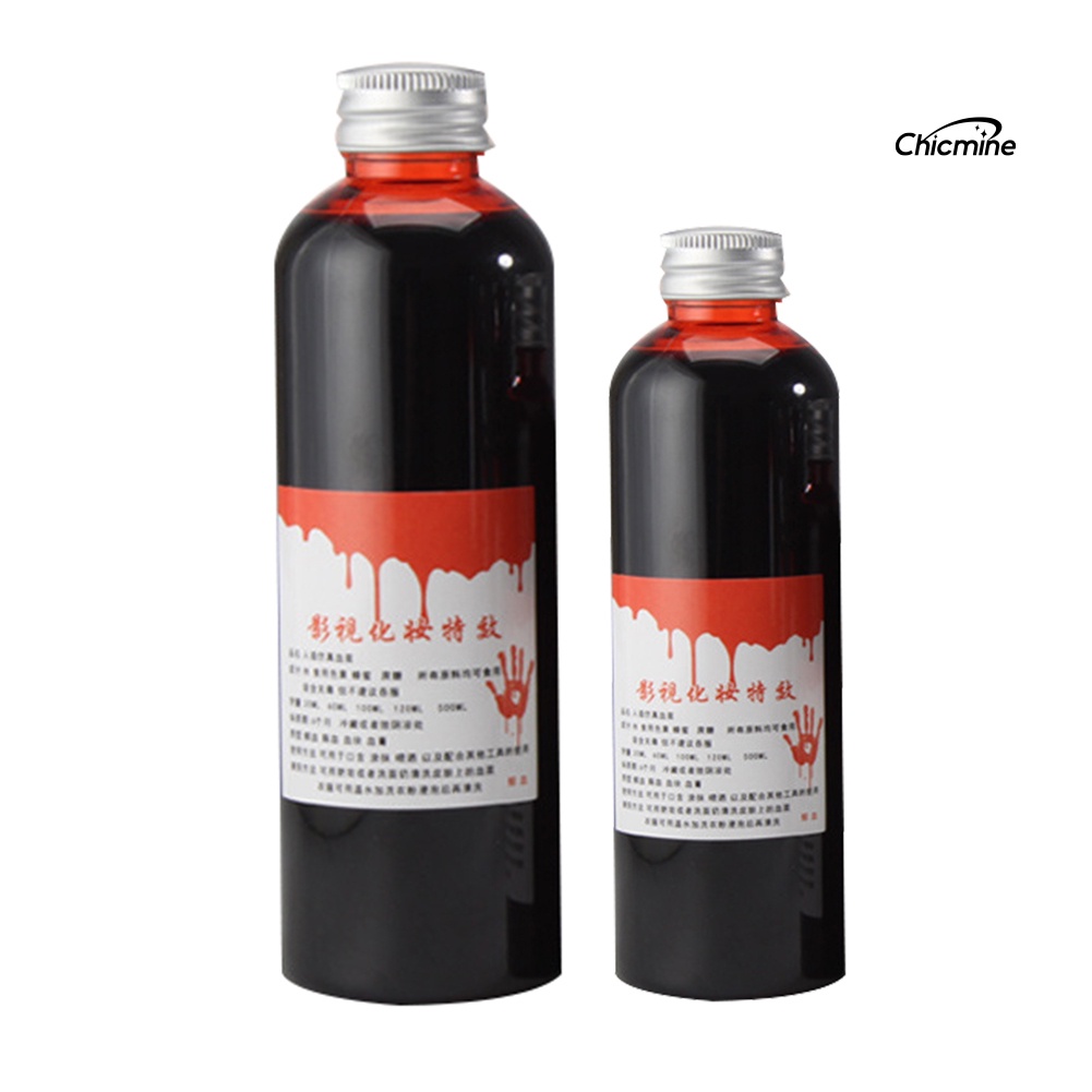 Chicmine Lọ Máu Giả 30 / 60ml / 100ml / 120ml Hóa Trang Sân Khấu