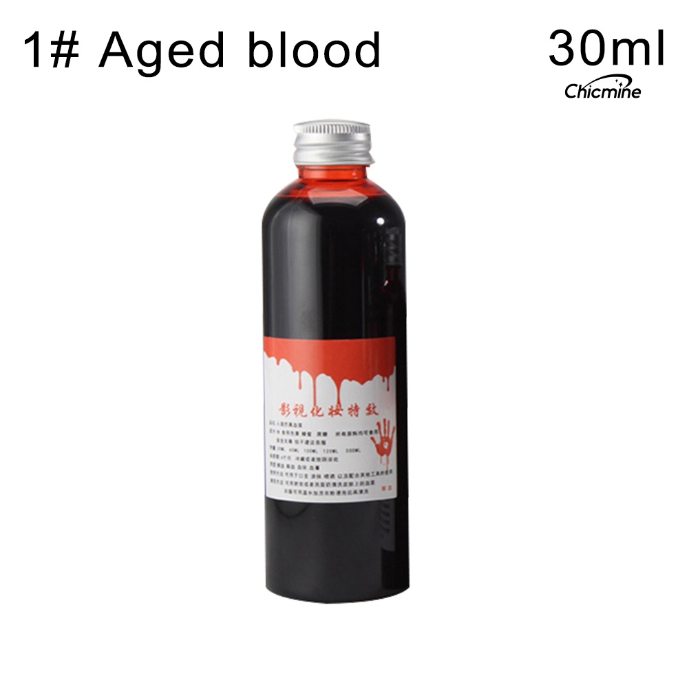Chicmine Lọ Máu Giả 30 / 60ml / 100ml / 120ml Hóa Trang Sân Khấu