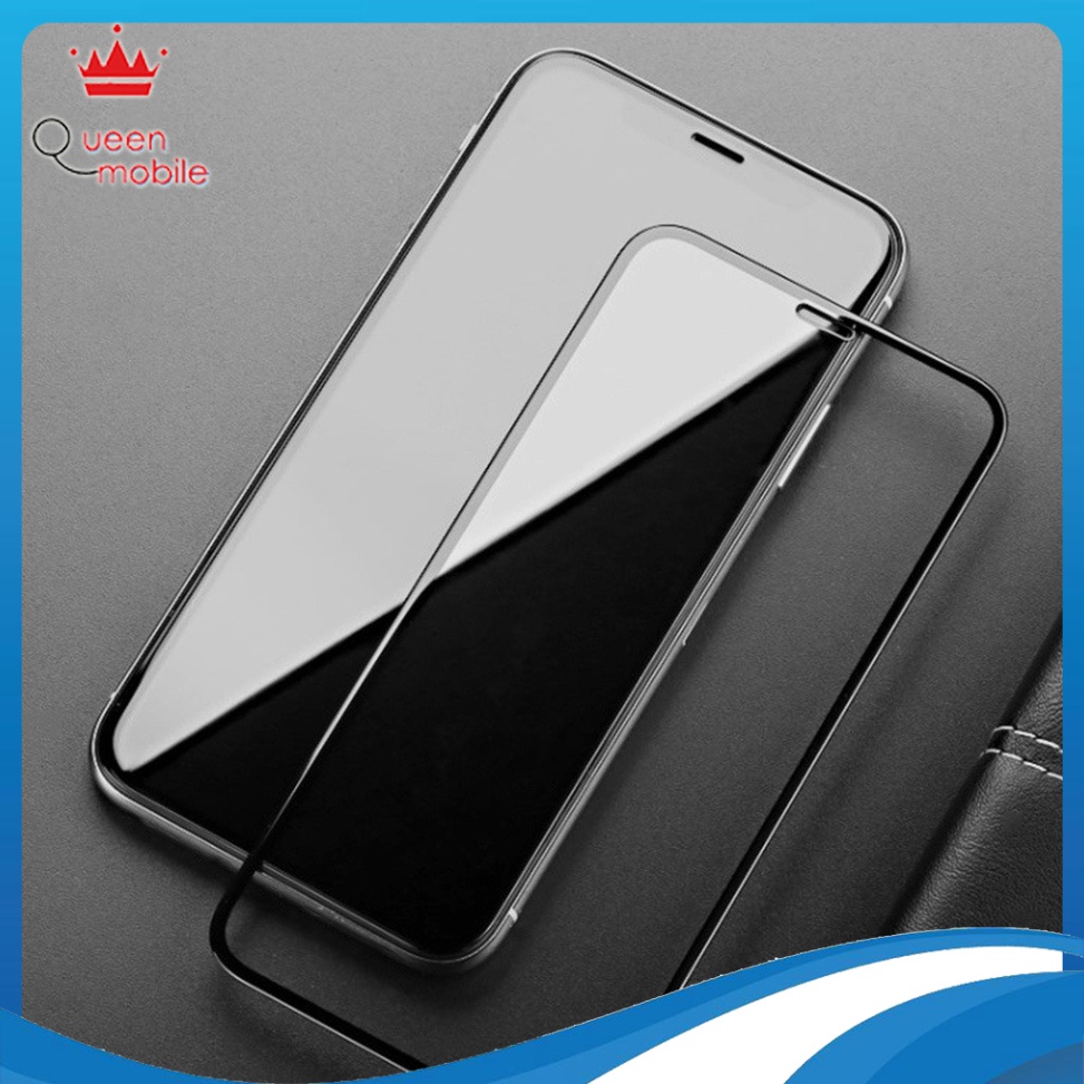 Kính cường lực FULL MÀN iphone 11 pro max/ xs max cao cấp, tặng giấy lau màn hình