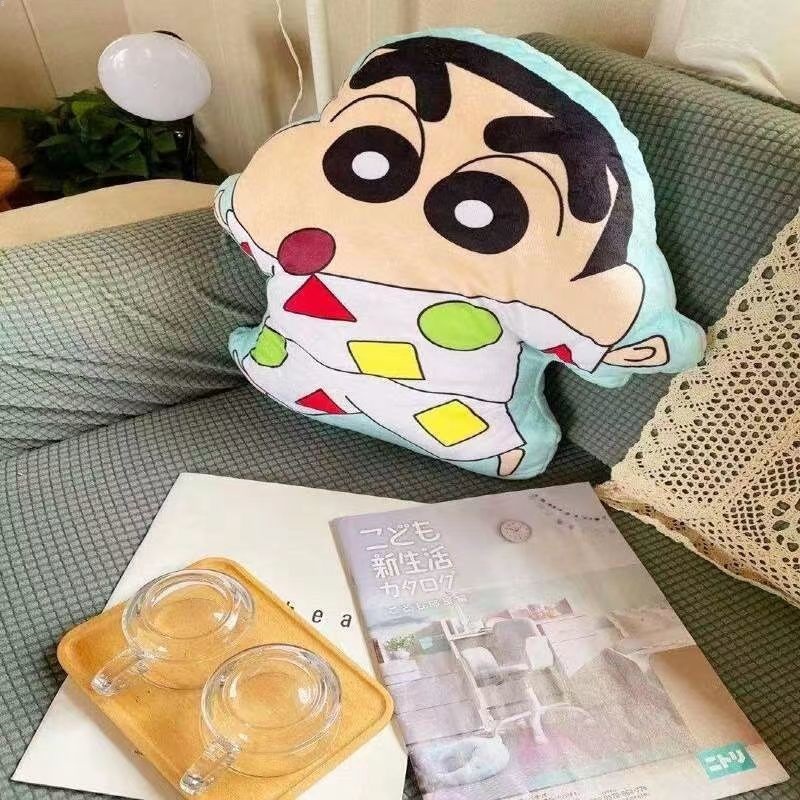 Bộ Chăn Gối Hình Cậu Bé Bút Chì Shin-Chan Hai Trong Một Dành Cho Mùa Hè