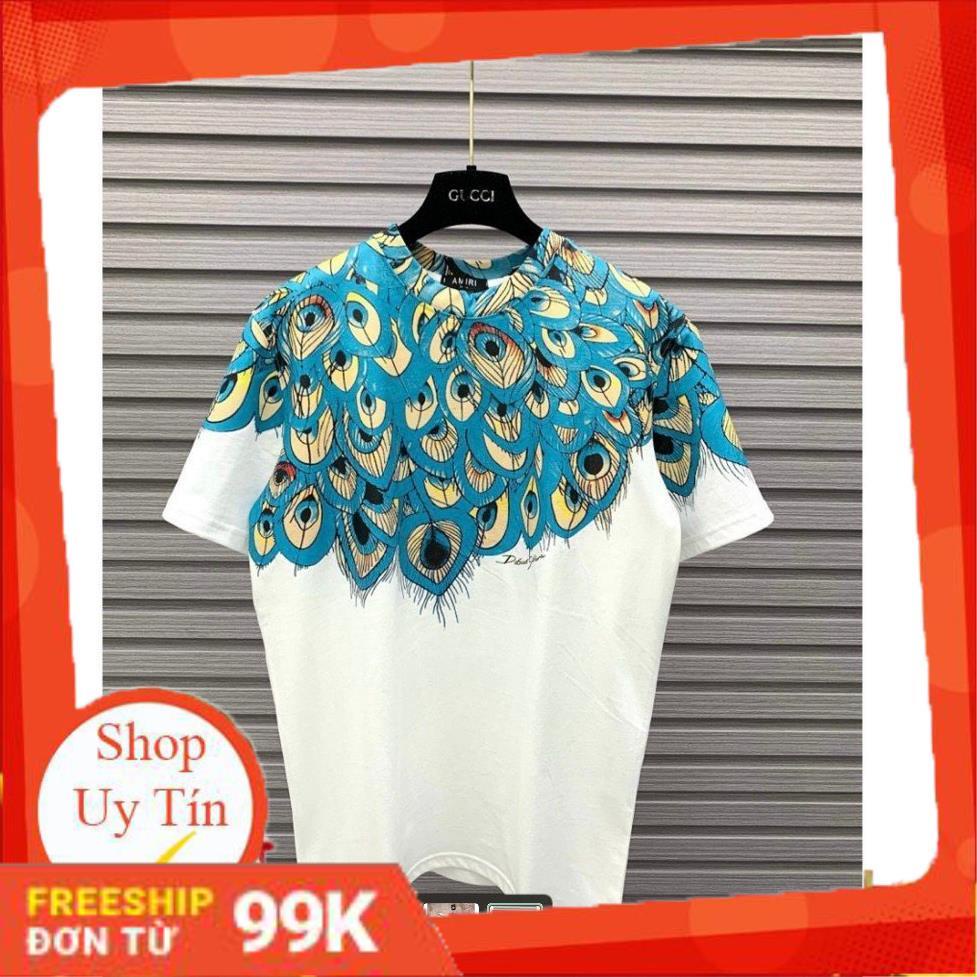 Áo thun lông chim cánh phượng áo phông burlon 2023 🔥🔥🔥🔥  LOGO THÊU MAX CHẤT dáng unisex nam nữ cực đẹp 2023