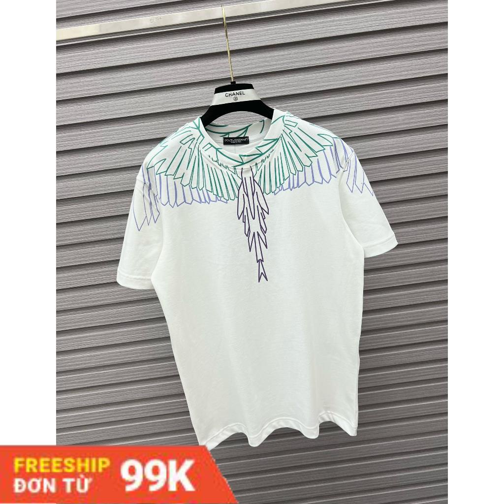 Áo thun lông chim cánh phượng áo phông burlon 2023 🔥🔥🔥🔥  LOGO THÊU MAX CHẤT dáng unisex nam nữ cực đẹp 2023