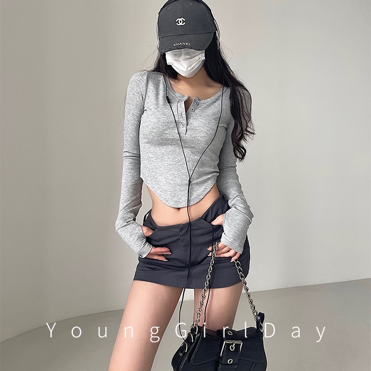 Jiashucheng Chân Váy Ngắn Ôm Dáng Eo Thấp Phong Cách Mỹ Thời Trang Mùa Hè 2023 Dành Cho Bạn Nữ