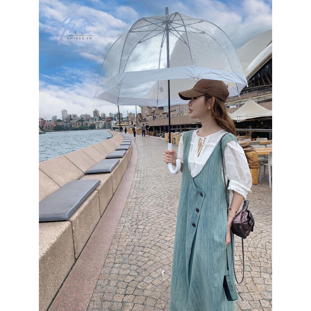 Đầm Dài Dáng Rộng Dây Mảnh Thời Trang Mùa Hè 2023 Dành Cho Nữ