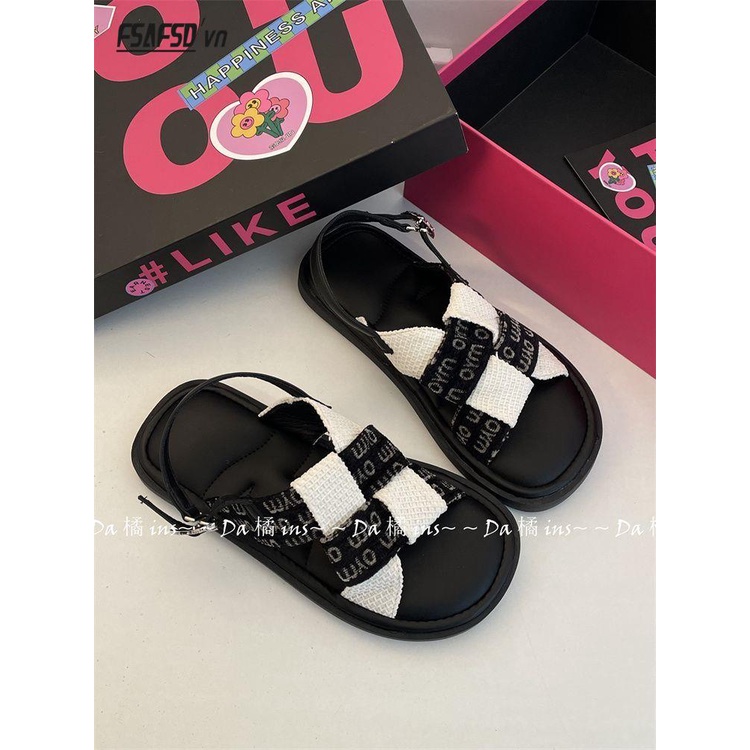 Giày Sandal Roman Chống Trượt Trọng Lượng Nhẹ Thời Trang Mùa Hè 2023 Mới Dành Cho Bạn Nữ