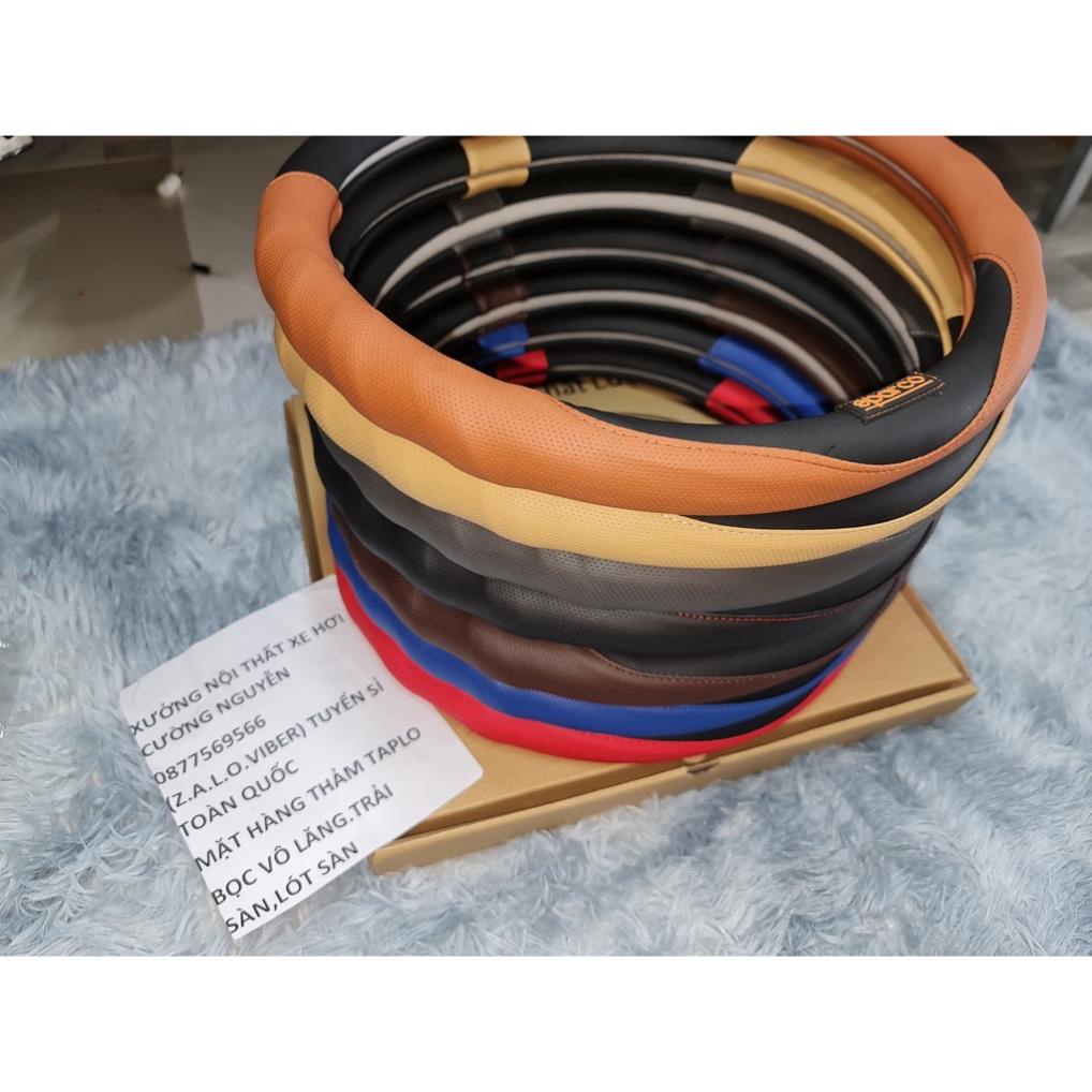 Bọc Vô Lăng Spaco F1 Dòng Mềm Êm Tay Giá Rẻ Cho Xe Hơi Ô Tô, Hàng Chất Lượng Có Bảo Hành