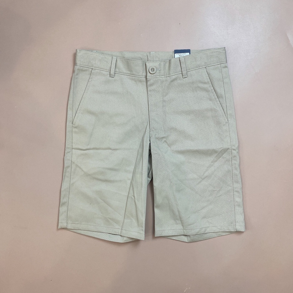 Quần ngố kaki cạp khóa Nautica 2 màu be / navy size 10y / 12y / 14y