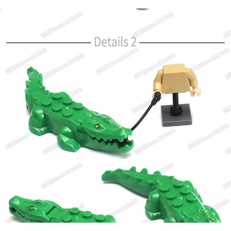 Mô Hình Đồ Chơi Lego Cá Sấu Mini