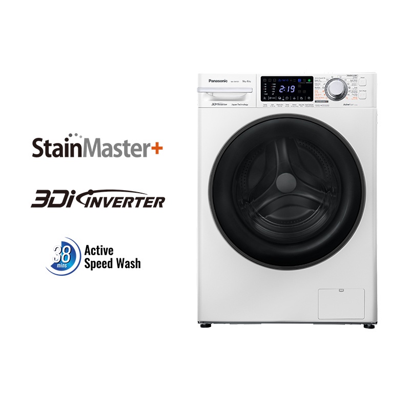 Máy Giặt Cửa Trước Panasonic NA-S96FG1WVT- Diệt Vi Khuẩn 99.9%
