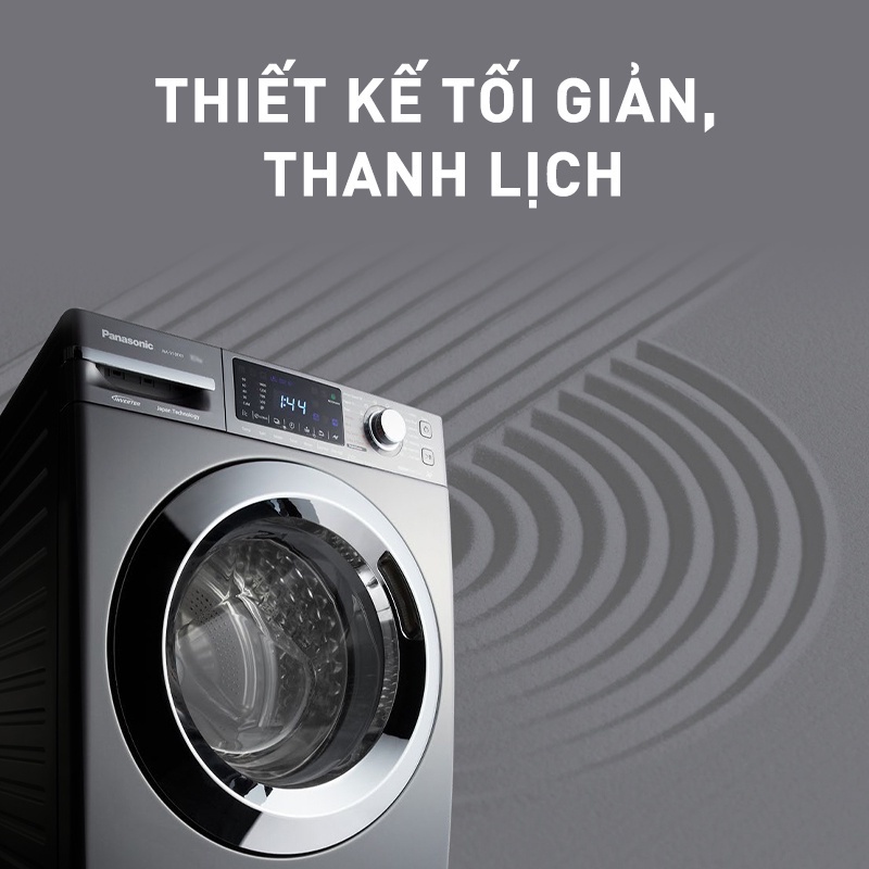 Máy Giặt Cửa Trước Panasonic 9KG NA-V90FX1LVT - Hàng Chính Hãng