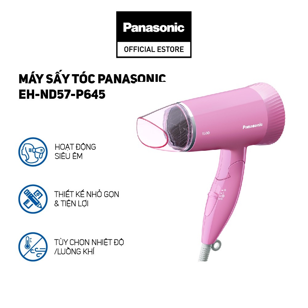 Máy sấy tóc Panasonic EH–ND57 – Hàng chính hãng - Xám