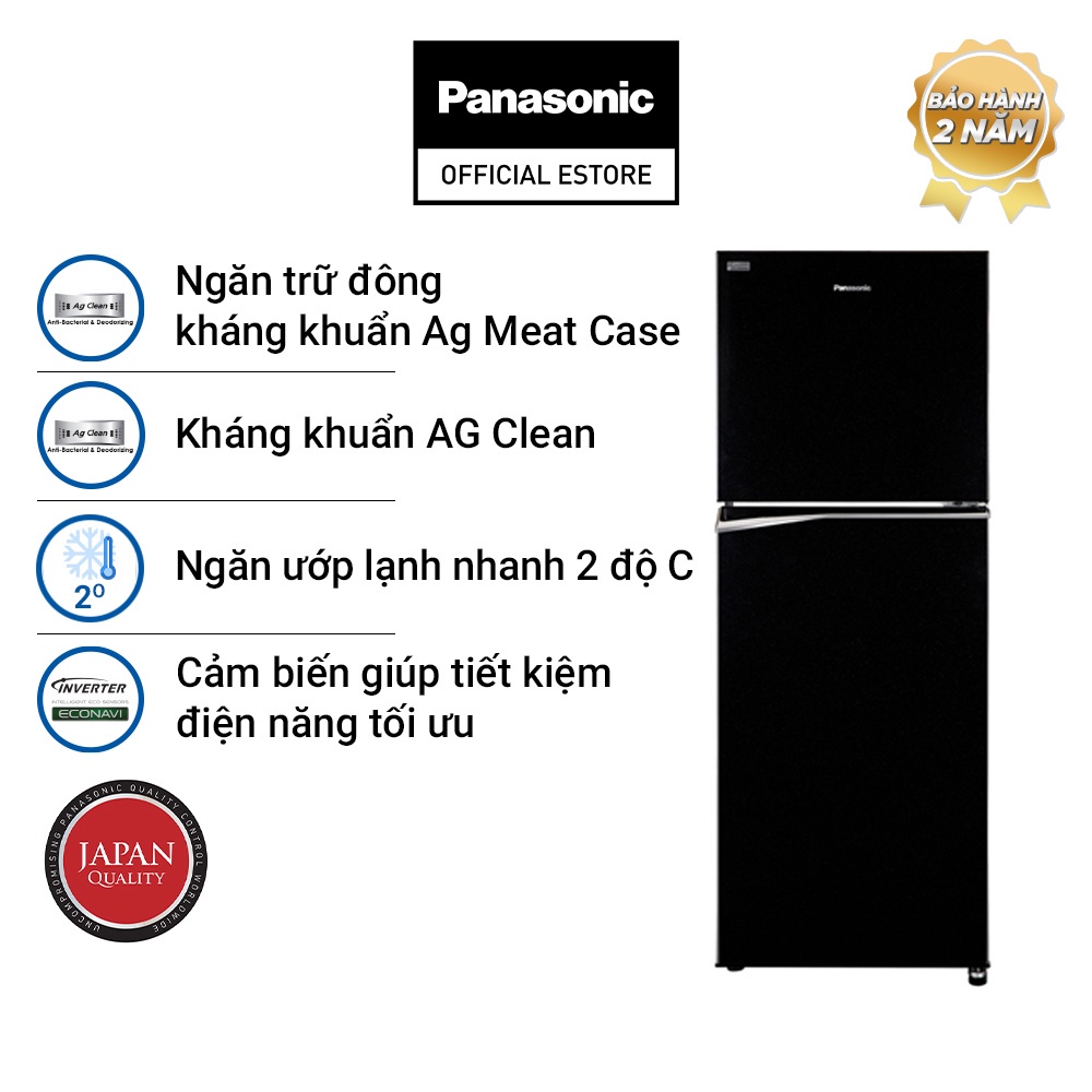 Tủ Lạnh Panasonic 268L Inverter NR-BL300PKVN