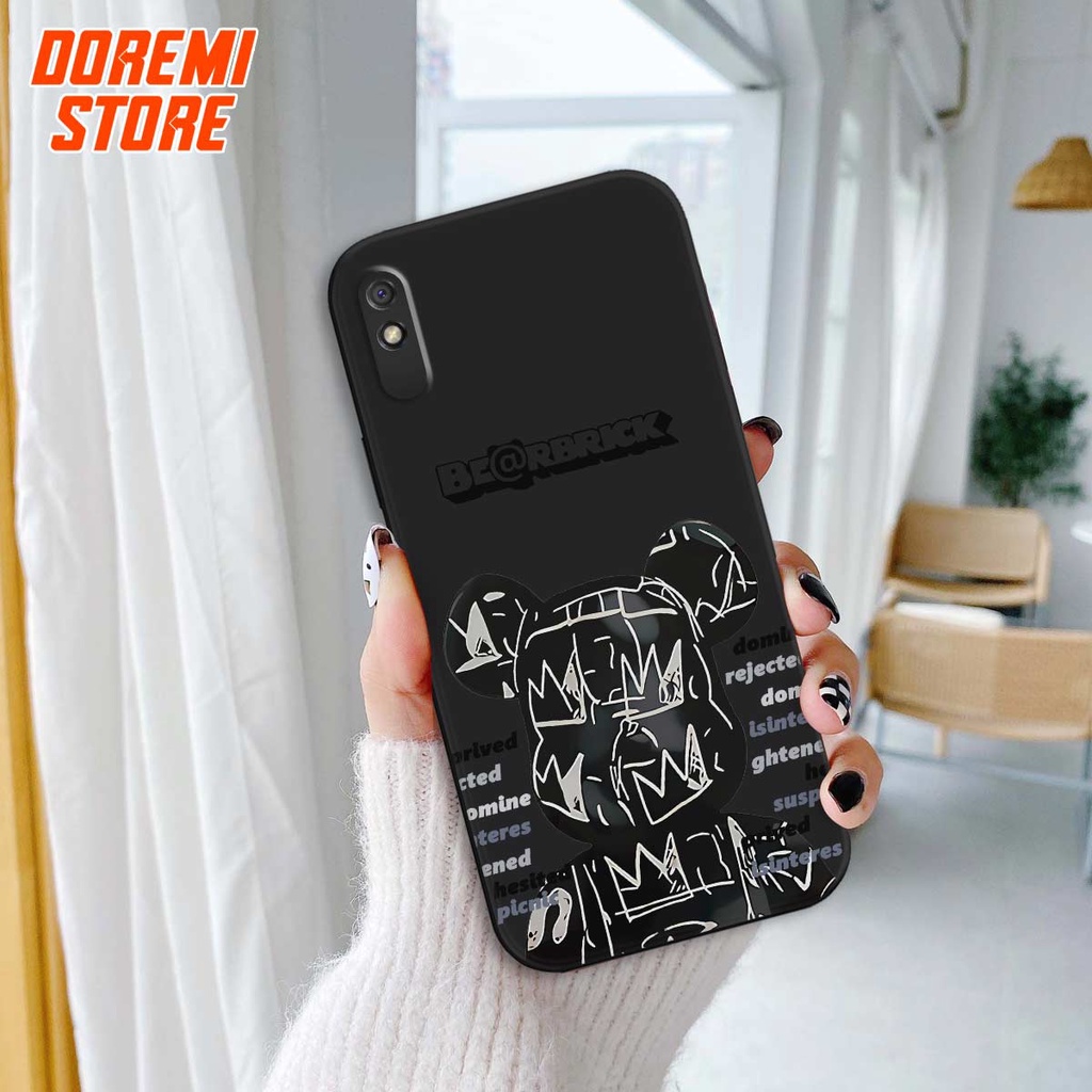 Ốp lưng Xiaomi Redmi 9A / Redmi 9A bearbrick thời trang TPU silicon mềm, ốp dẻo rẻ đẹp