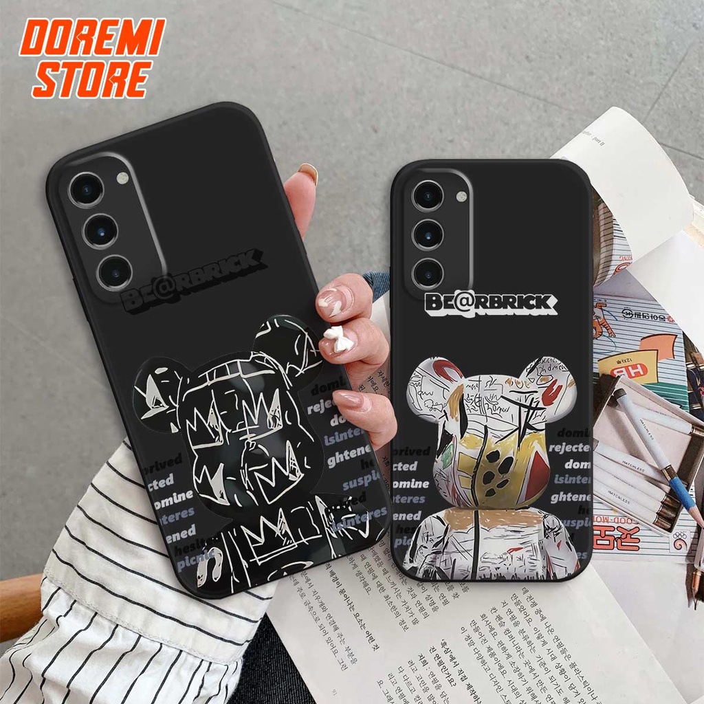 Ốp lưng Samsung S23 5G / S23 Plus / S23 Ultra bearbrick thời trang TPU silicon mềm, ốp dẻo rẻ đẹp