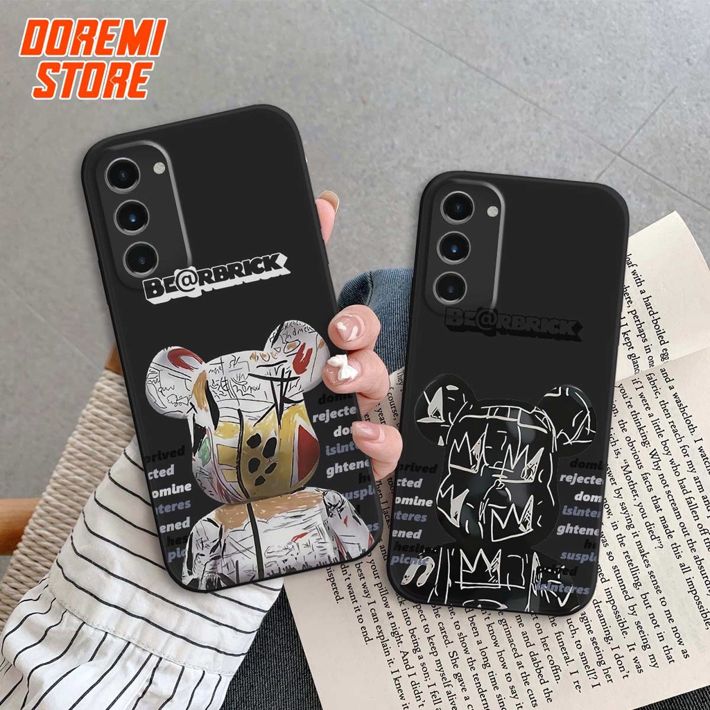 Ốp lưng Samsung S23 5G / S23 Plus / S23 Ultra bearbrick thời trang TPU silicon mềm, ốp dẻo rẻ đẹp