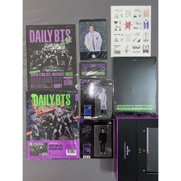 Đĩa DVD của nhóm nhạc BTS full đồ trừ card