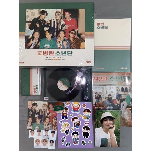 Đĩa DVD của nhóm nhạc BTS full đồ trừ card