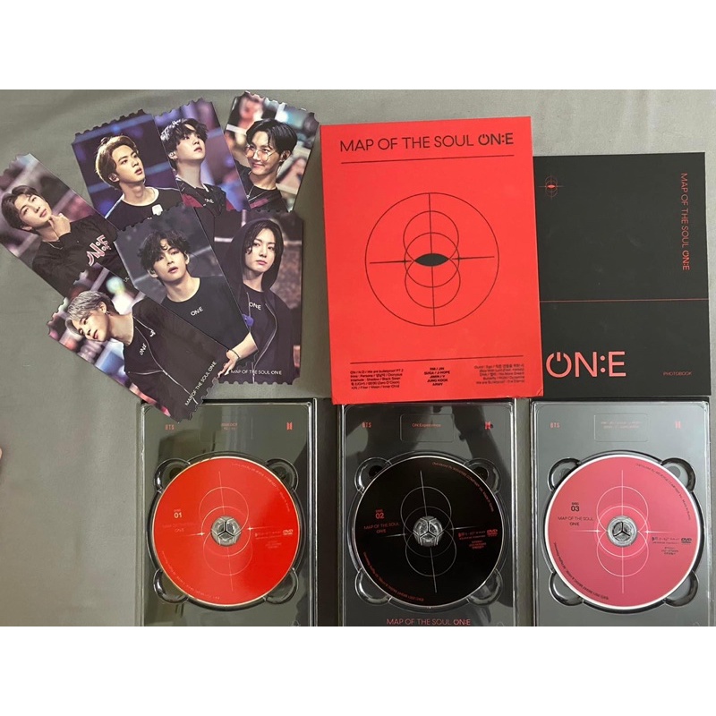 Đĩa DVD của nhóm nhạc BTS full đồ trừ card