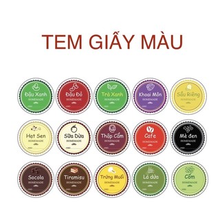 Tem nhân bánh Trung thu các vị