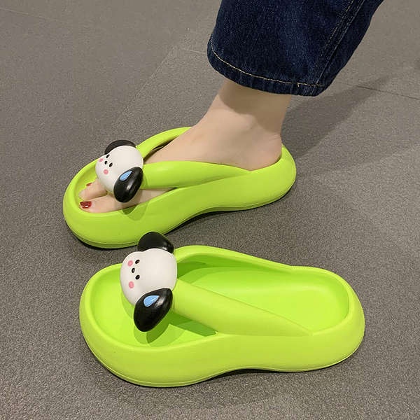 Dép xỏ ngón chó con dễ thương mẫu mới mùa hè cho nữ