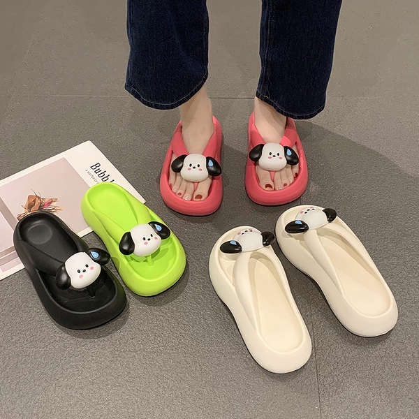 Dép xỏ ngón chó con dễ thương mẫu mới mùa hè cho nữ