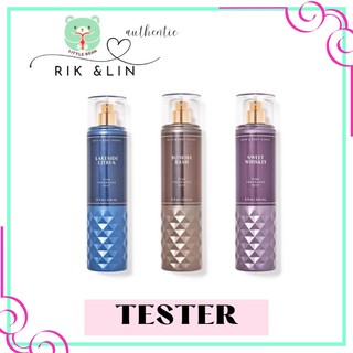 Auth _ lakeside citrus |bonfire bash | sweet whiskey _ xịt thơm toàn thân body mist bath & body works usa