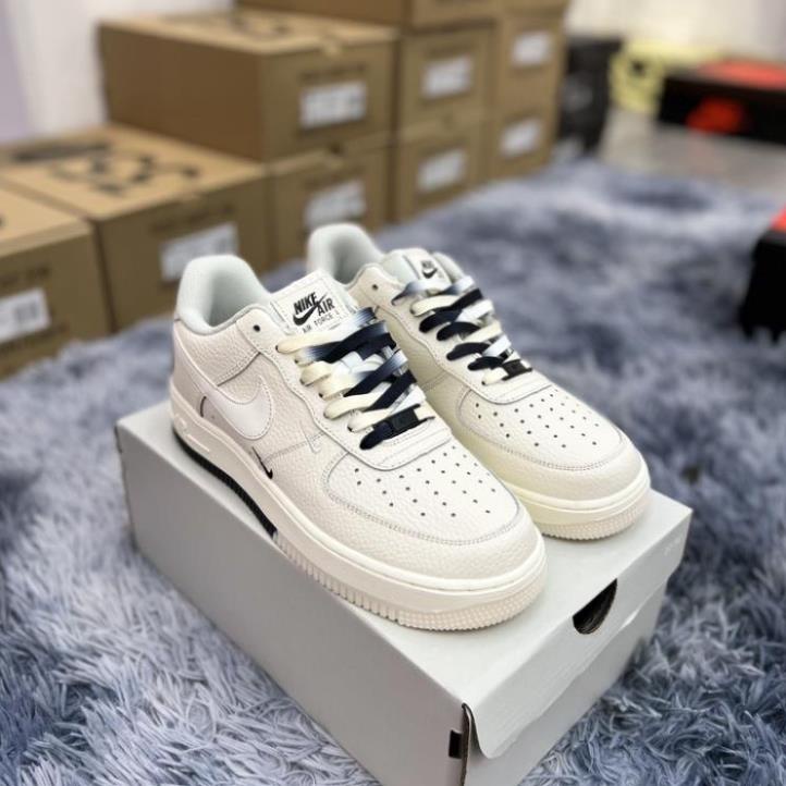 Giày sneaker AF1 âm dương, Giày thể thao air force 1 Âm Dương Brooklyn Sail Black Phản Quang phối đồ nam nữ trend