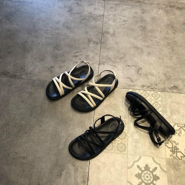 Dép Sandal Nữ chun chéo nhiều dây siêu đẹp mới