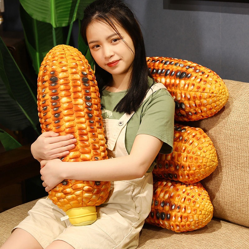 Gối Ôm Nhồi Bông Hình Trái Bắp Dễ Thương